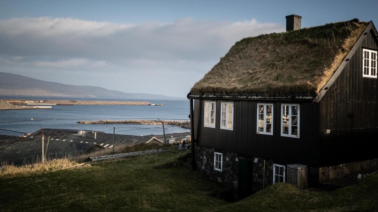 Traditional Faroese House In Torshavns City Center Kültér fotó