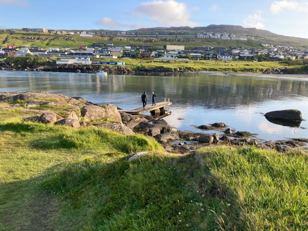 Traditional Faroese House In Torshavns City Center Kültér fotó