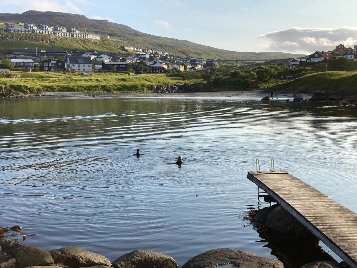 Traditional Faroese House In Torshavns City Center Kültér fotó